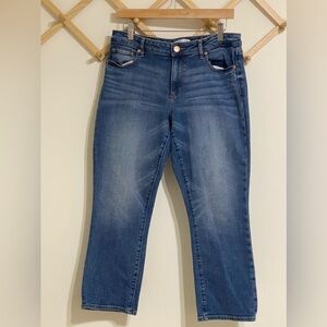 Ann Taylor Loft Curvy Crop Jeans